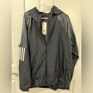 Adidas men’s black size XL windbreaker